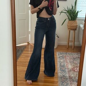 La Palazzo Frame Denim size 28